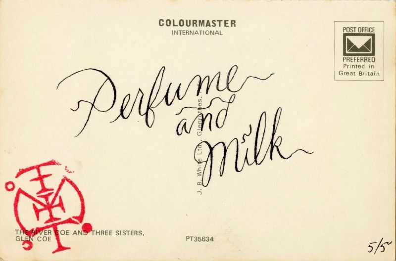 Perfume and milk
